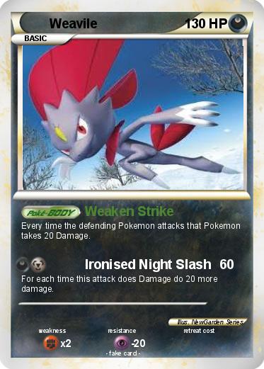 Pokemon Weavile