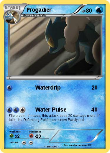 Pokemon Frogadier