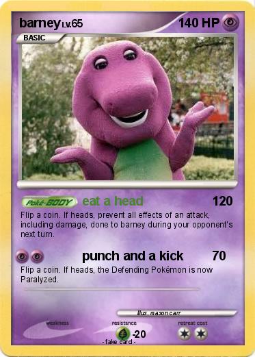 Pokemon barney