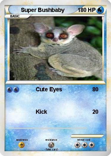 Pokemon Super Bushbaby
