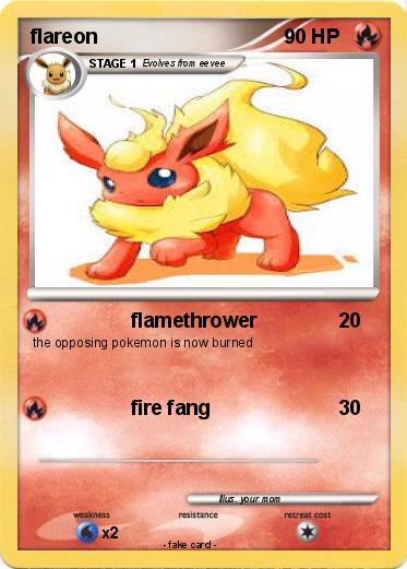 Pokemon flareon