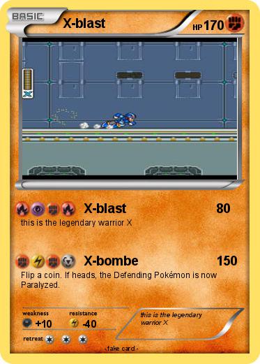 Pokemon X-blast