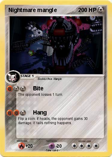 Pokemon Nightmare mangle
