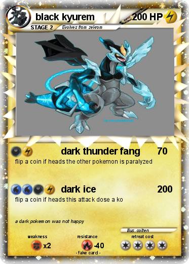 Pokemon black kyurem