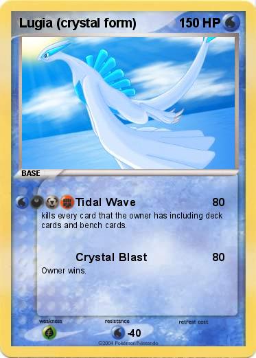 Pokemon Lugia (crystal form)