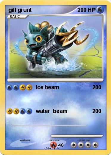 Pokemon gill grunt