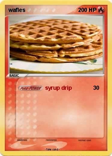 Pokemon wafles