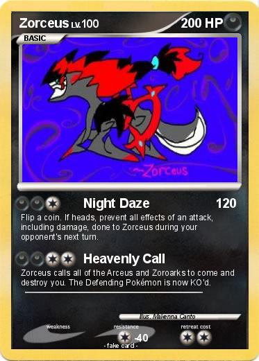Pokemon Zorceus