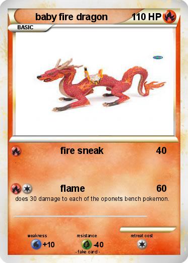 Pokemon baby fire dragon