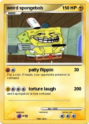 Pokemon weird spongebob