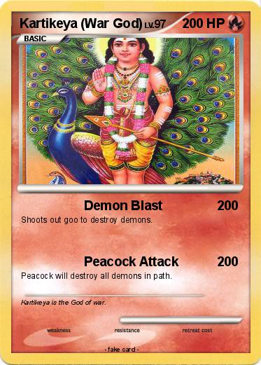 Pokemon Kartikeya (War God)
