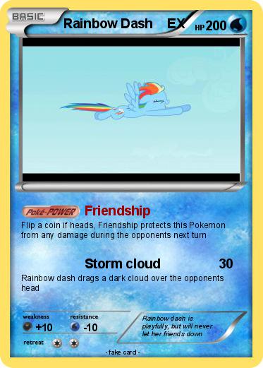 Pokemon Rainbow Dash    EX