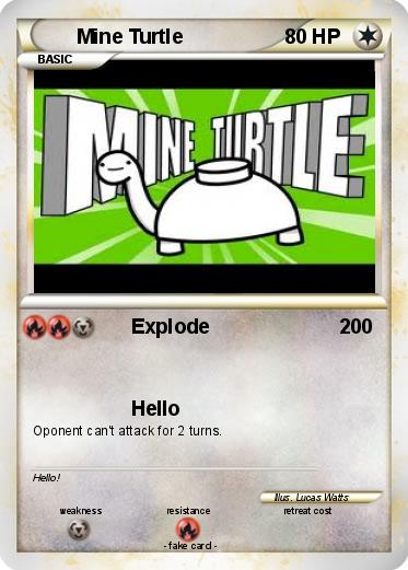 Pokemon Mine Turtle