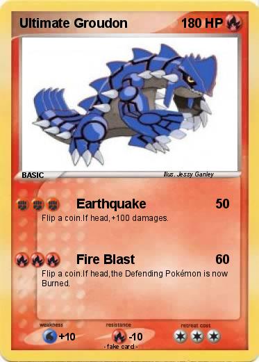 Pokemon Ultimate Groudon