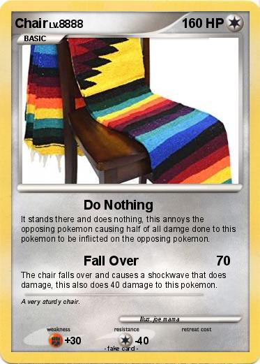 Pokemon Chair