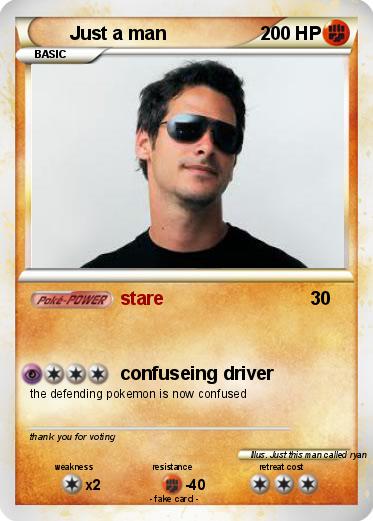Pokemon Just a man