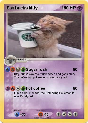 Pokemon Starbucks kitty