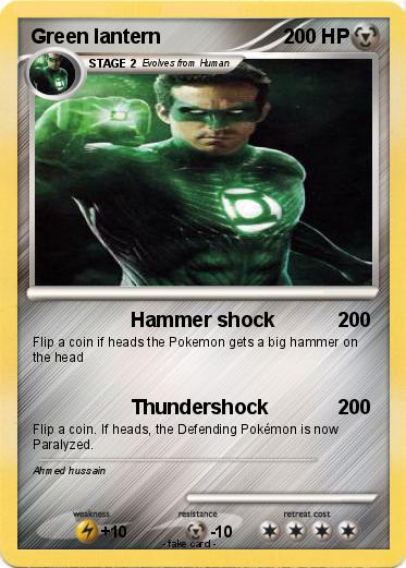 Pokemon Green lantern