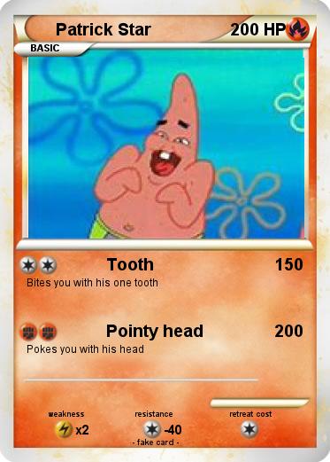 Pokemon Patrick Star