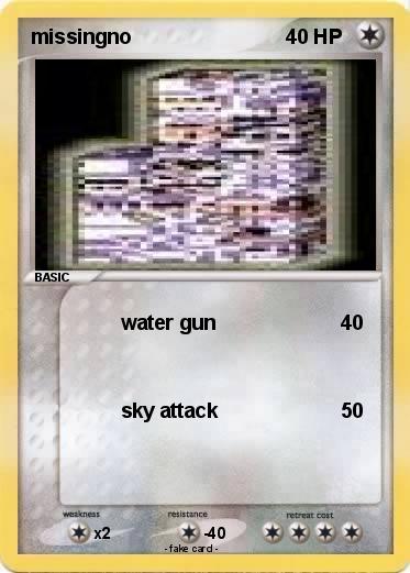 Pokemon missingno