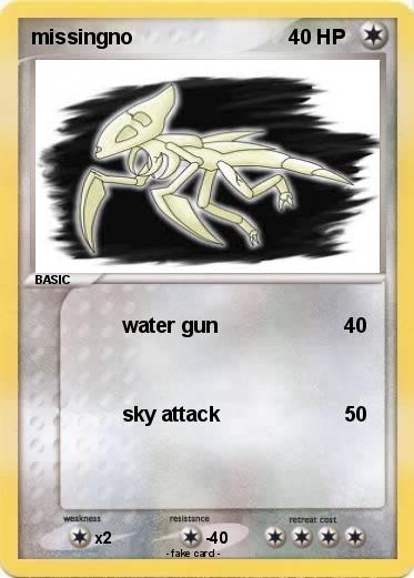 Pokemon missingno