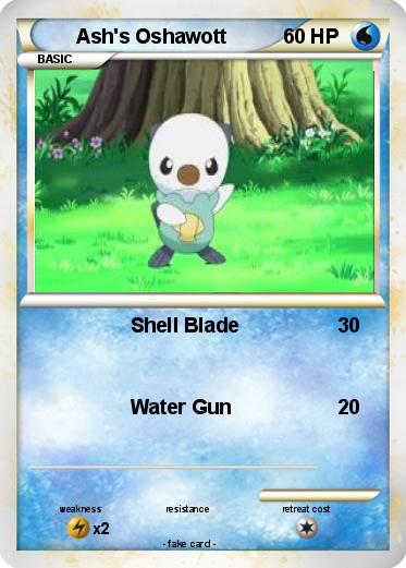 Pokemon Ash's Oshawott