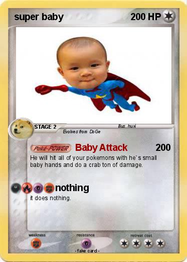 Pokemon super baby