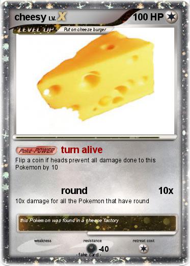 Pokemon cheesy