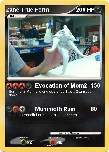 Pokemon Zane True Form