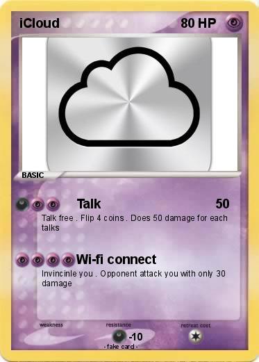 Pokemon iCloud