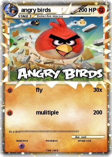 Pokemon angry birds