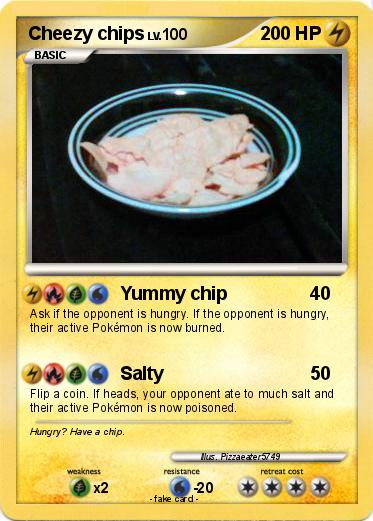 Pokemon Cheezy chips