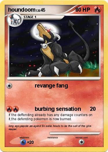 Pokemon houndoom