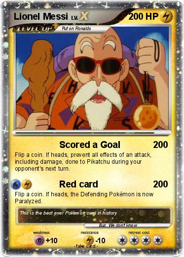 Pokemon Lionel Messi