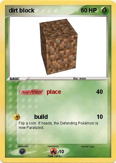 Pokemon dirt block