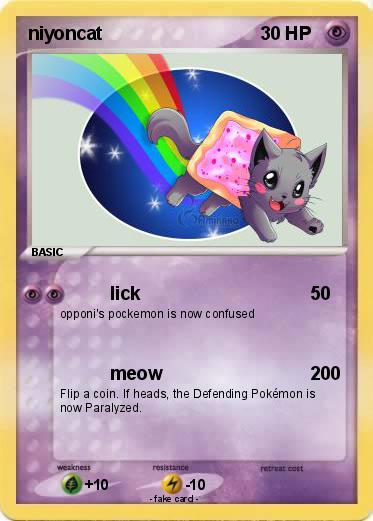 Pokemon niyoncat