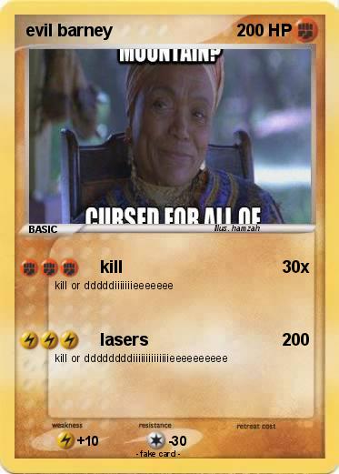 Pokemon evil barney
