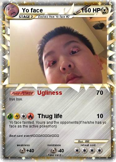 Pokemon Yo face