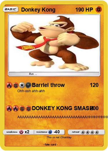 Pokemon Donkey Kong