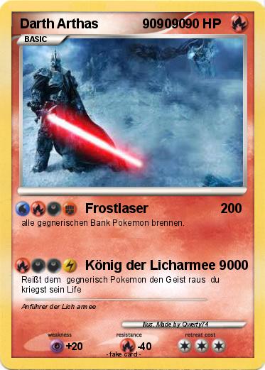 Pokemon Darth Arthas            909090