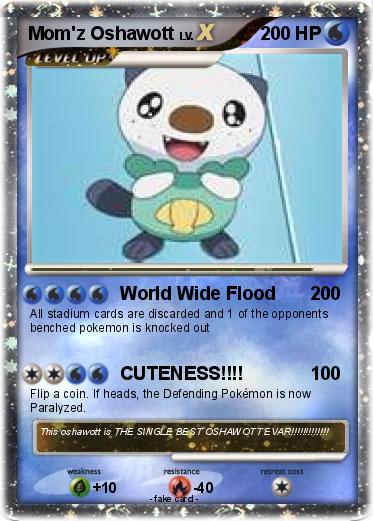 Pokemon Mom'z Oshawott
