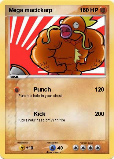 Pokemon Mega macickarp