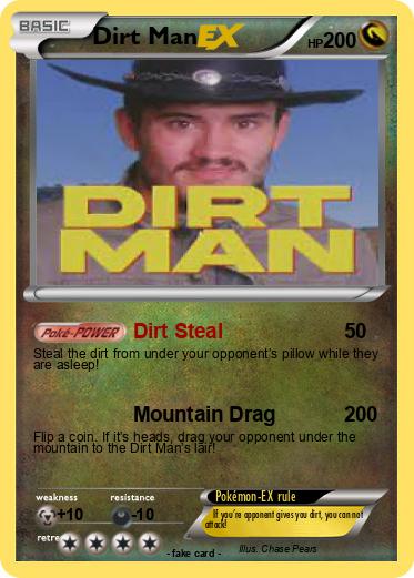 Pokemon Dirt Man