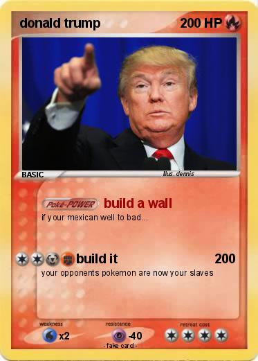 Pokemon donald trump