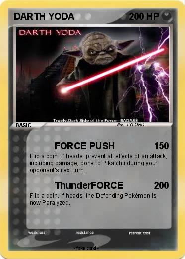 Pokemon DARTH YODA