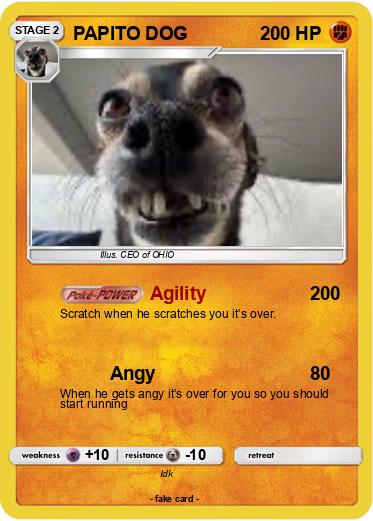 Pokemon PAPITO DOG