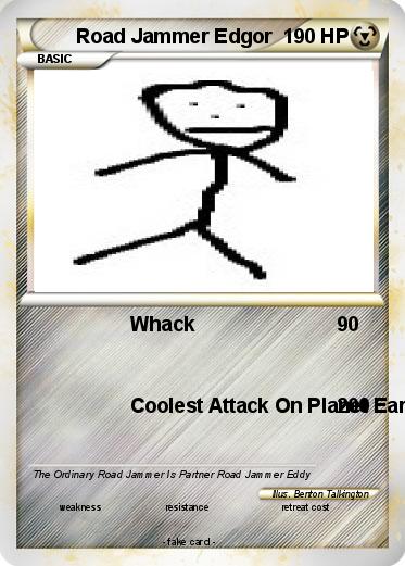 Pokemon Road Jammer Edgor