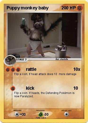 Pokemon Puppy monkey baby