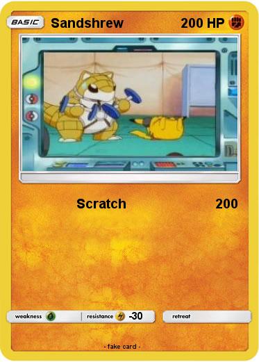 Pokemon Sandshrew