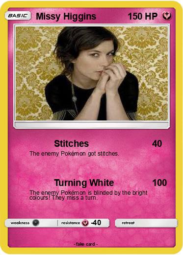 Pokemon Missy Higgins